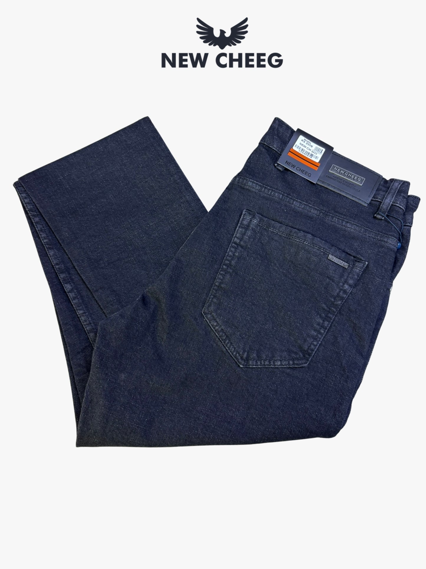 Jean Brut Homme - Élégance Foncée
